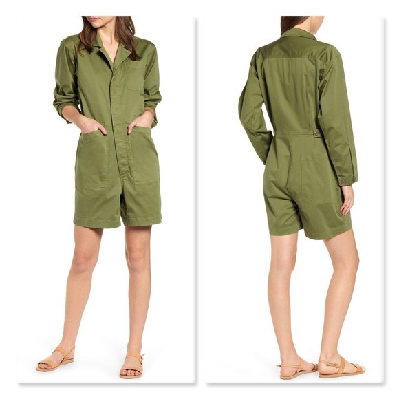 Alex Mill Pants - NWT Alex Mill Utility Stretch Cotton Romper